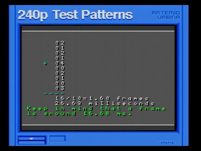 input delay test