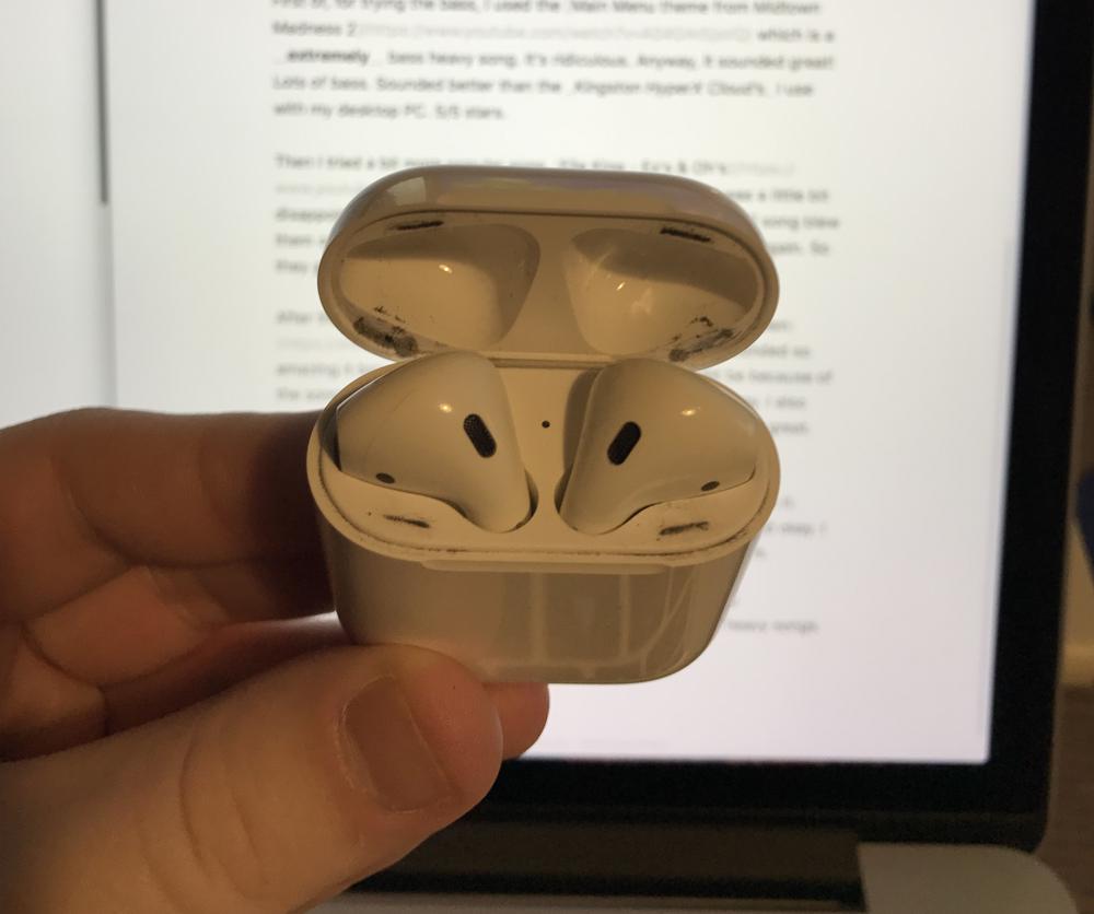 airpods in case