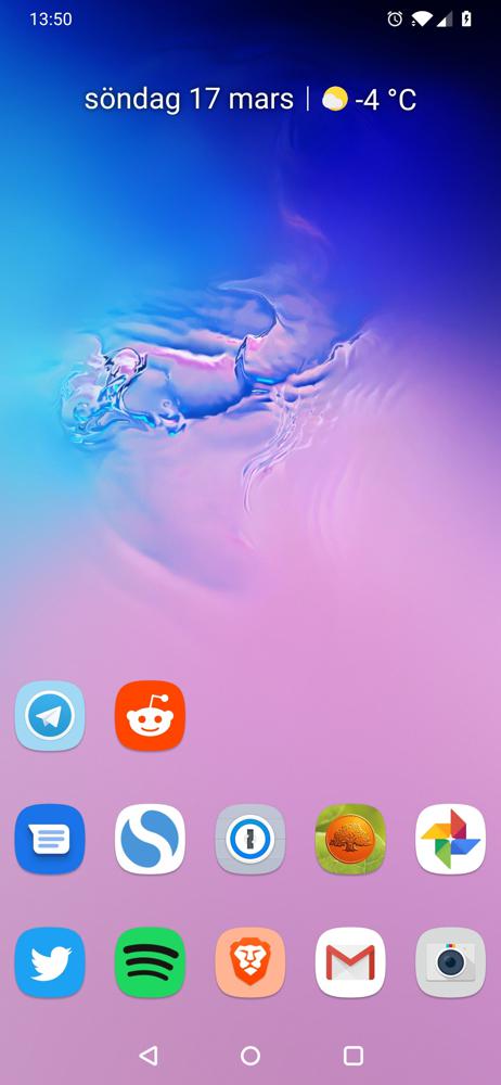 Homescreen