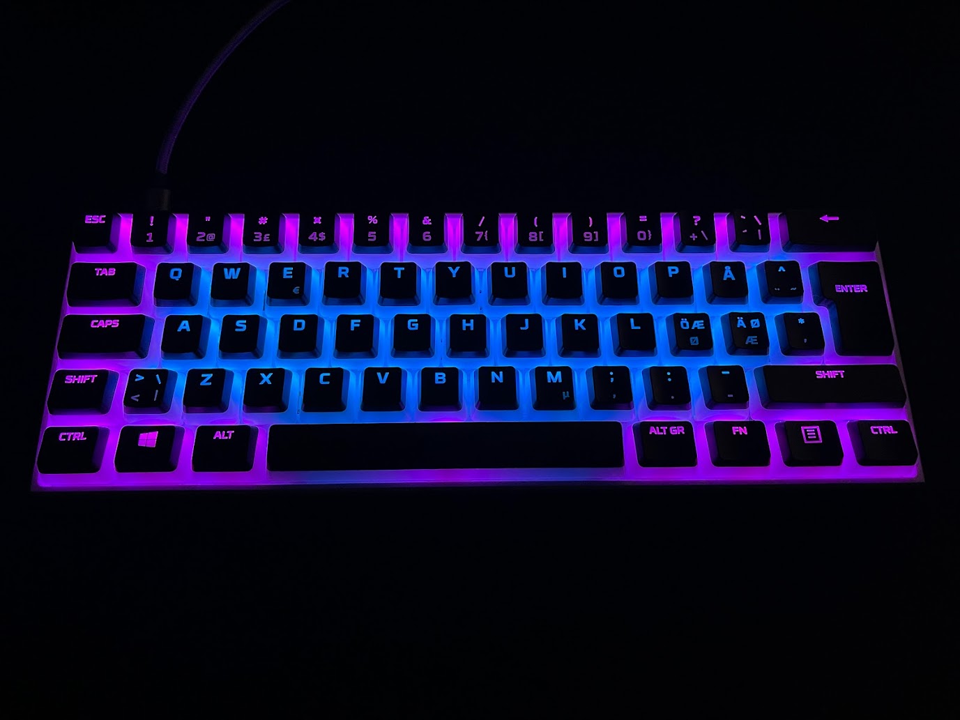 Anne Pro 2 + Custom Layout is Incredible 